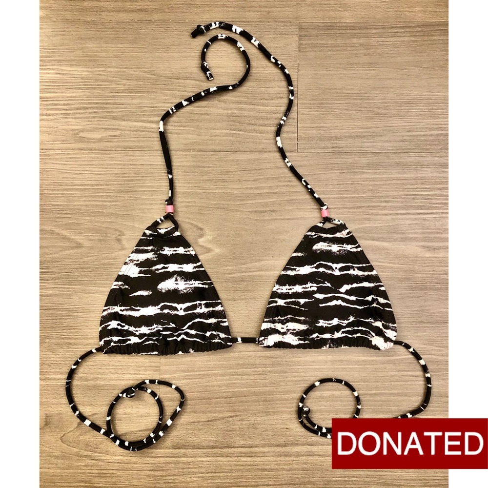 DONATED x Triangle Bikini Top Ardene NWOT